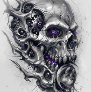 Biomechanika - Free tattoo design ideas ai genereted - inkby.ai