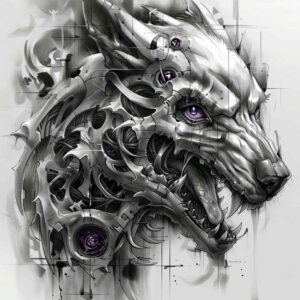 Biomechanika - Free tattoo design ideas ai genereted - inkby.ai
