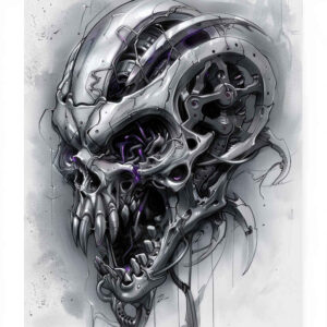 Biomechanika - Free tattoo design ideas ai genereted - inkby.ai