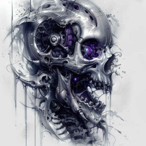 Biomechanika - Free tattoo design ideas ai genereted - inkby.ai