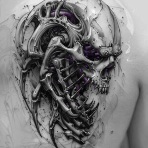 Biomechanika - Free tattoo design ideas ai genereted - inkby.ai