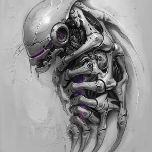 Biomechanika - Free tattoo design ideas ai genereted - inkby.ai