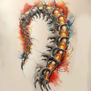 Biomechanika - Free tattoo design ideas ai genereted - inkby.ai