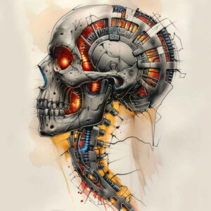 Biomechanika - Free tattoo design ideas ai genereted - inkby.ai