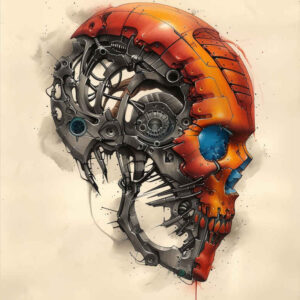 Biomechanika - Free tattoo design ideas ai genereted - inkby.ai