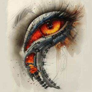 Biomechanika - Free tattoo design ideas ai genereted - inkby.ai