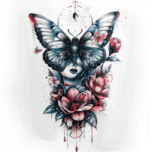 Surrealistyczne postacie - Free tattoo design ideas ai genereted - inkby.ai