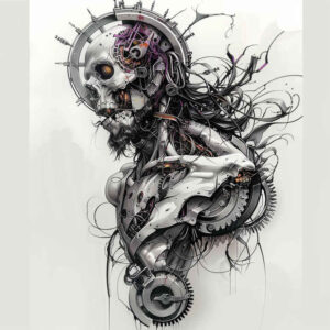 Biomechanika - Free tattoo design ideas ai genereted - inkby.ai