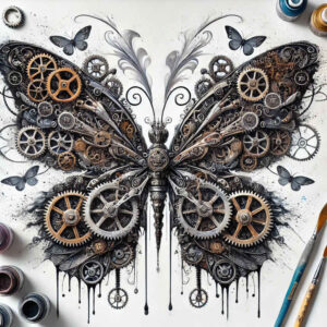 Biomechanika - Free tattoo design ideas ai genereted - inkby.ai