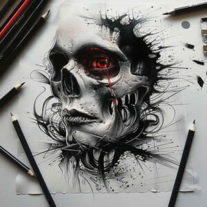 Inne mroczne - Free tattoo design ideas ai genereted - inkby.ai