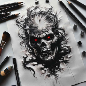 Inne mroczne - Free tattoo design ideas ai genereted - inkby.ai