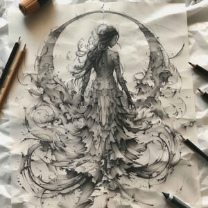Postacie. - Free tattoo design ideas ai genereted - inkby.ai