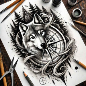 Podróże - Free tattoo design ideas ai genereted - inkby.ai
