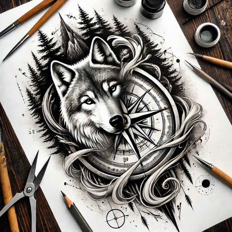 Podróże - Free tattoo design ideas ai genereted - inkby.ai