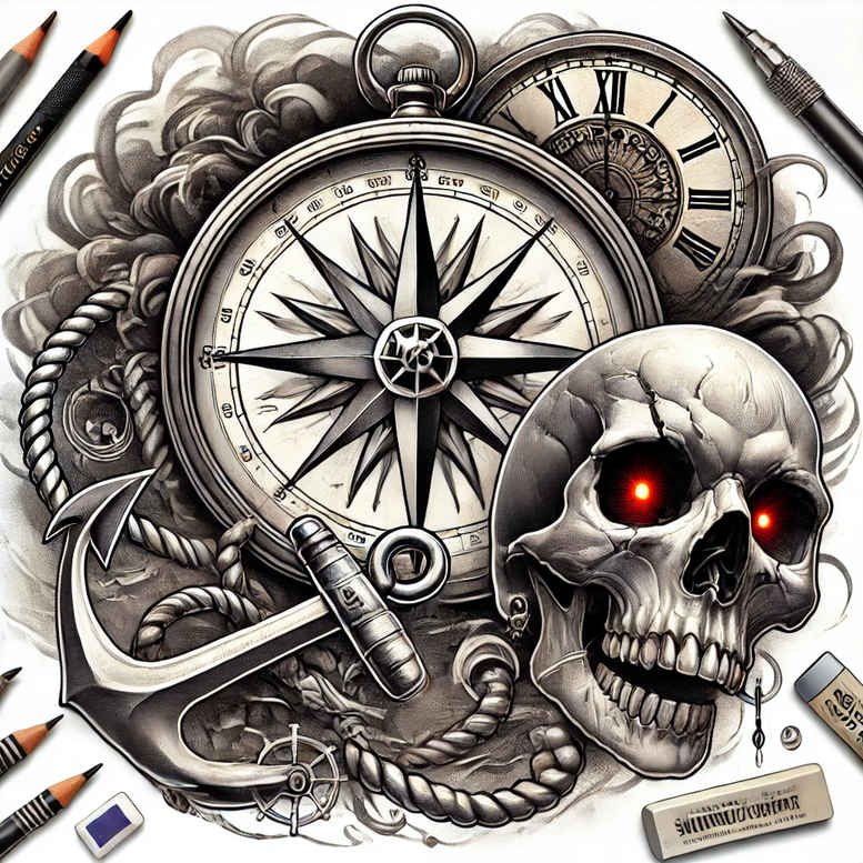 Podróże - Free tattoo design ideas ai genereted - inkby.ai