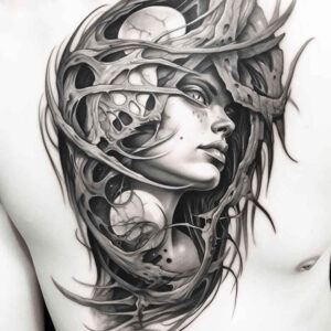 Biomechanika - Free tattoo design ideas ai genereted - inkby.ai