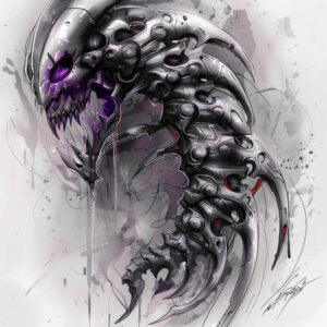 Biomechanika - Free tattoo design ideas ai genereted - inkby.ai