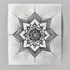 enlightenment – tattoo design ideas free ai generated – circle-segments – for-toe – Gallery: mandalas-and-similar-inkby-ai