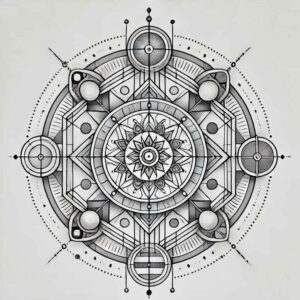 mandala-border – tattoo design ideas free ai generated – chakra – for-ankle – Gallery: mandalas-and-similar-inkby-ai