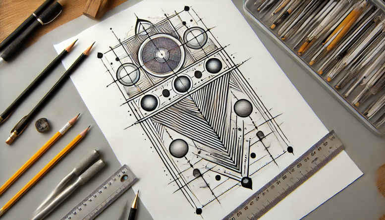 mandalas-and-similar tattoo design ideas infinite pattern intricate for calf