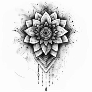 mandalas-and-similar tattoo design ideas circular pattern precise embodying courage