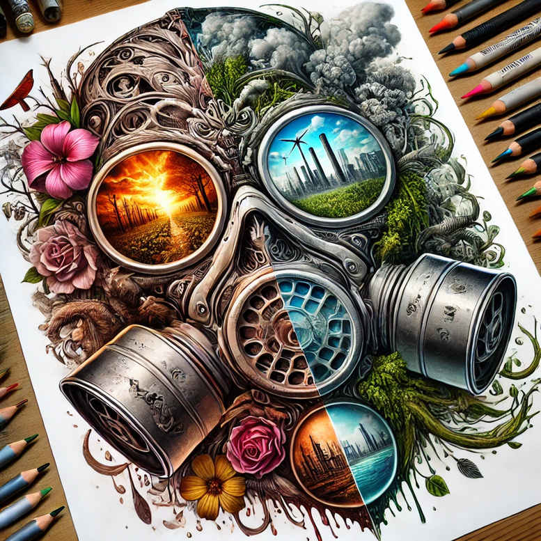 symbolic-meaning-mask – tattoo design ideas free ai generated – realism-hyper-detail – for-biceps – Gallery: masks-inkby-ai