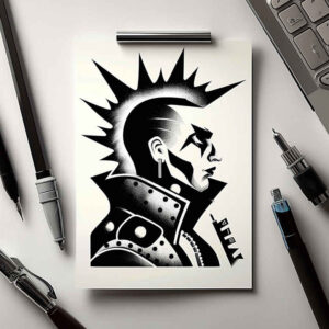 essential-lines – tattoo design ideas free ai generated – radiating-symmetry – for-outer-arm – Gallery: minimalistic-inkby-ai