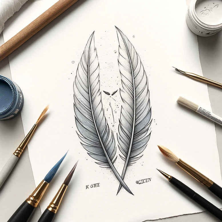 mini-geometry – tattoo design ideas free ai generated – decorative-ring – for-collarbone – Gallery: minimalistic-inkby-ai