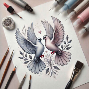 minimalistic tattoo design ideas outline only spiritual focus for wrist