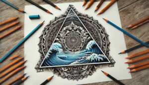 symmetrical-plants – tattoo design ideas free ai generated – circular-pattern – for-full-back – Gallery: nature-and-geometry-inkby-ai