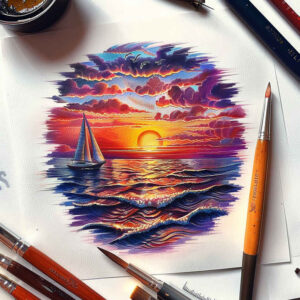 mountain-tattoo – tattoo design ideas free ai generated – realism-soft-highlights – for-heel – Gallery: nature-inkby-ai