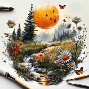 wind-tattoo – tattoo design ideas free ai generated – realism-balanced-light – for-shoulder – Gallery: nature-inkby-ai