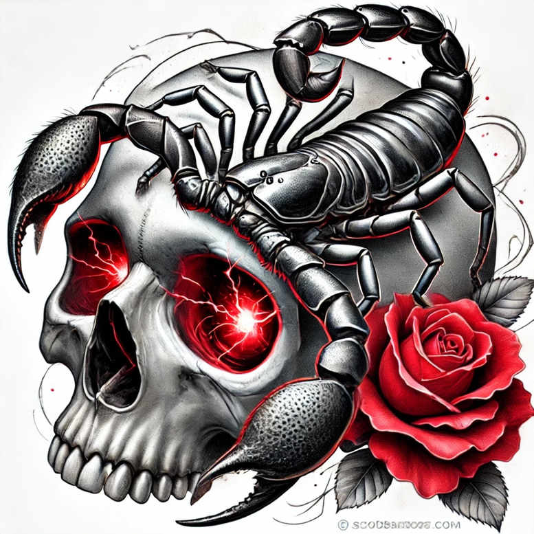 animals-with-detail – tattoo design ideas free ai generated – realism-ultra-detailed – for-scapula – Gallery: other-animals-inkby-ai