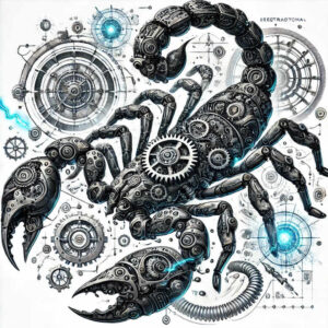 other-animals tattoo design ideas color overlays intricate detail for knee