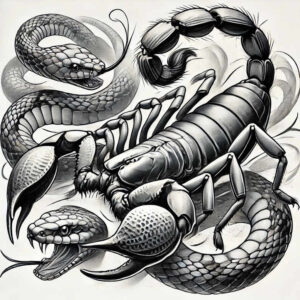 other-animals tattoo design ideas enigmatic aura scales determination and power