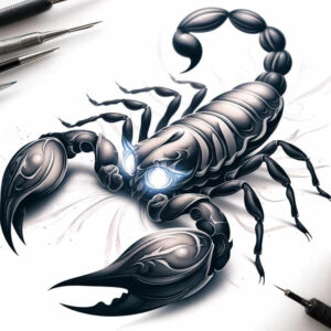 other-animals tattoo design ideas Surrealism disorienting symbolic animals for upper shoulder