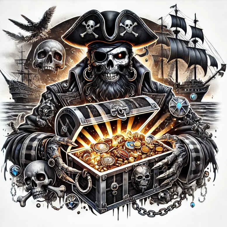 mysterious-tattoo – tattoo design ideas free ai generated – neotraditional-clean-fill – for-lower-arm – Gallery: other-dark-inkby-ai