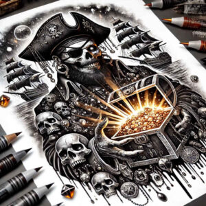 other-dark tattoo design ideas Surrealism distorted reality bloodcurdling for wrist