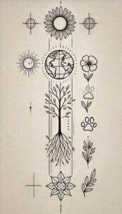 minimalist-tattoos – tattoo design ideas free ai generated – pure-design – for-side – Gallery: other-delicate-inkby-ai