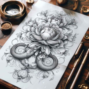 other-delicate tattoo design ideas ultra-thin soft edges represents perseverance