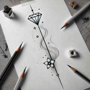 tattoos-with-delicate-symbolism – tattoo design ideas free ai generated – petite – for-upper-arm – Gallery: other-delicate-inkby-ai