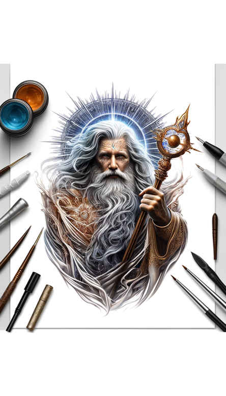 optical-depth – tattoo design ideas free ai generated – gentle – for-neck – Gallery: other-fantastic-inkby-ai