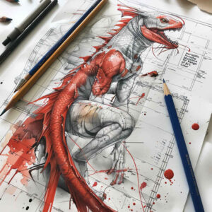 skin-texture – tattoo design ideas free ai generated – little-tattoo – for-shin – Gallery: other-fantastic-inkby-ai