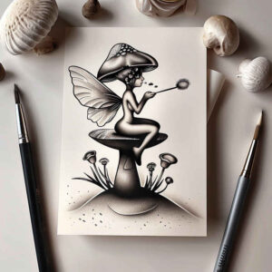 other-fantastic tattoo design ideas layered fill cosmic symbol of perseverance