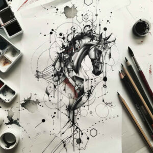 diy-hobby – tattoo design ideas free ai generated – realism-naturalistic – for-temple – Gallery: other-hobby-inkby-ai
