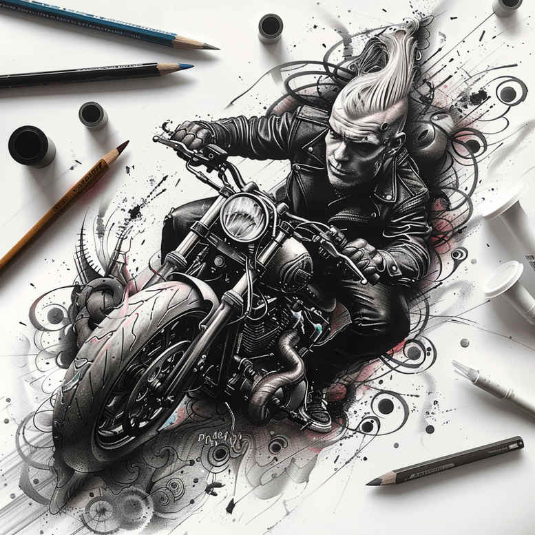 diy-projects – tattoo design ideas free ai generated – surrealism-symbolic-motifs – for-upper-chest – Gallery: other-hobby-inkby-ai