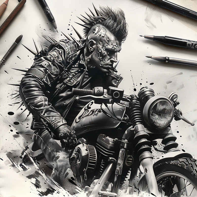 landscape-photography-hobby – tattoo design ideas free ai generated – realism-deep-shadows – for-toe – Gallery: other-hobby-inkby-ai
