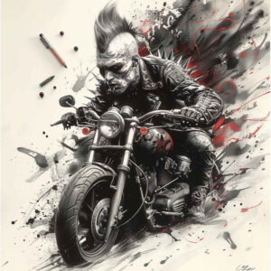 sports-hobby – tattoo design ideas free ai generated – surrealism-vivid-hallucination – for-foot – Gallery: other-hobby-inkby-ai