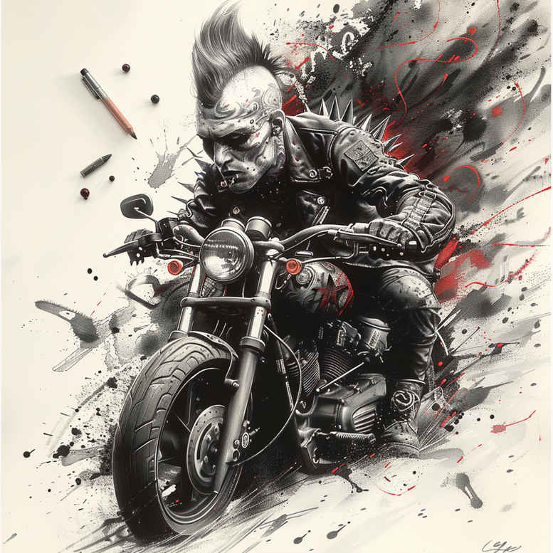 sports-hobby – tattoo design ideas free ai generated – surrealism-vivid-hallucination – for-foot – Gallery: other-hobby-inkby-ai
