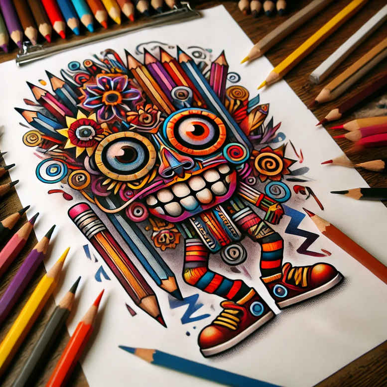 other-hobby tattoo design ideas Surrealism ethereal glow lively for shin